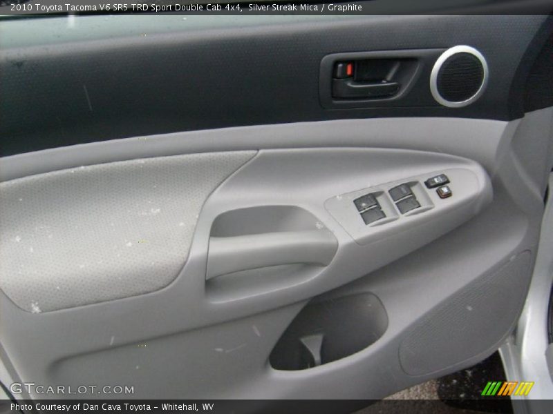 Silver Streak Mica / Graphite 2010 Toyota Tacoma V6 SR5 TRD Sport Double Cab 4x4