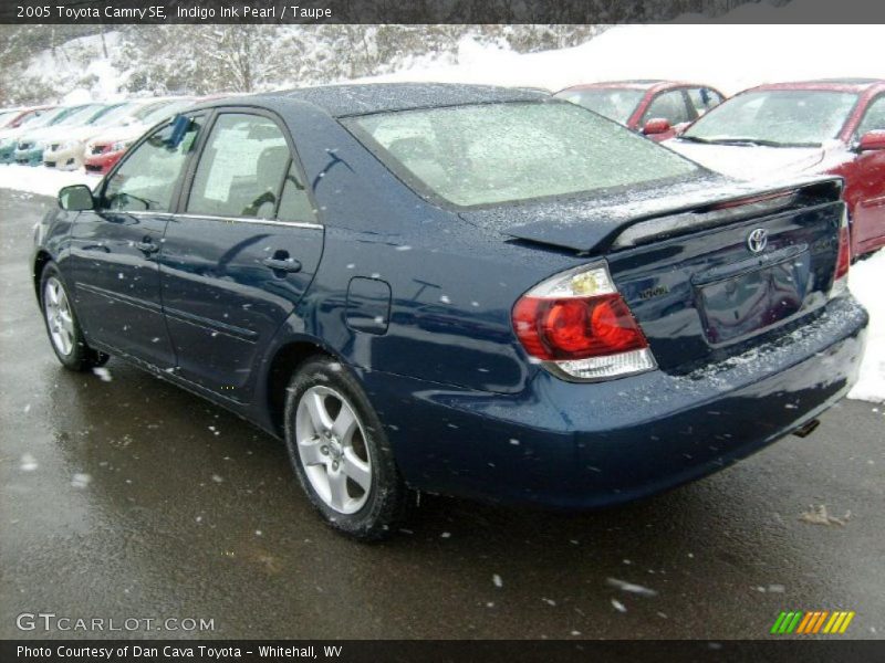 Indigo Ink Pearl / Taupe 2005 Toyota Camry SE