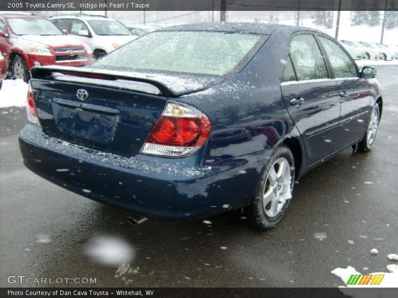 Indigo Ink Pearl / Taupe 2005 Toyota Camry SE