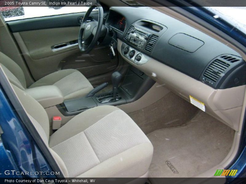 Indigo Ink Pearl / Taupe 2005 Toyota Camry SE