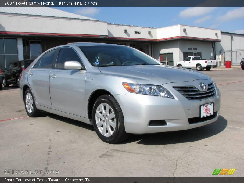 Titanium Metallic / Ash 2007 Toyota Camry Hybrid