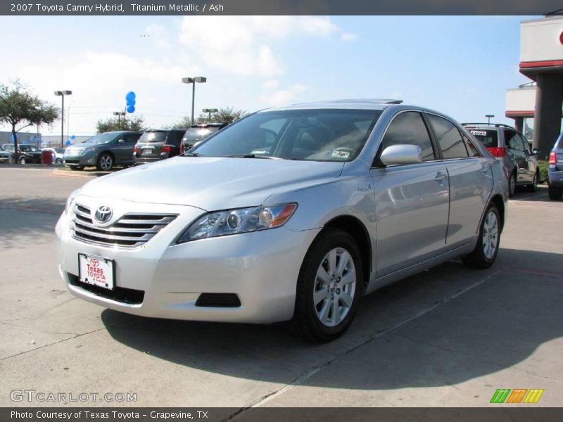 Titanium Metallic / Ash 2007 Toyota Camry Hybrid