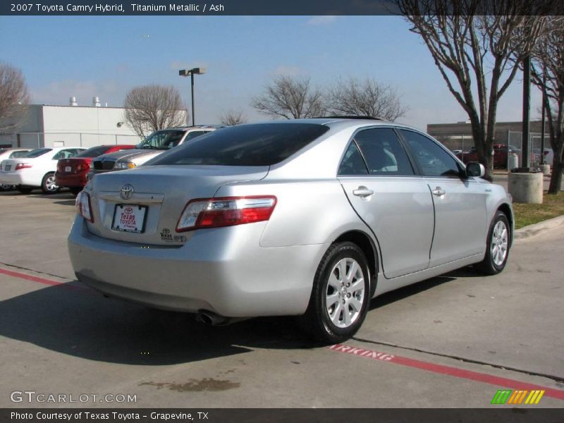 Titanium Metallic / Ash 2007 Toyota Camry Hybrid
