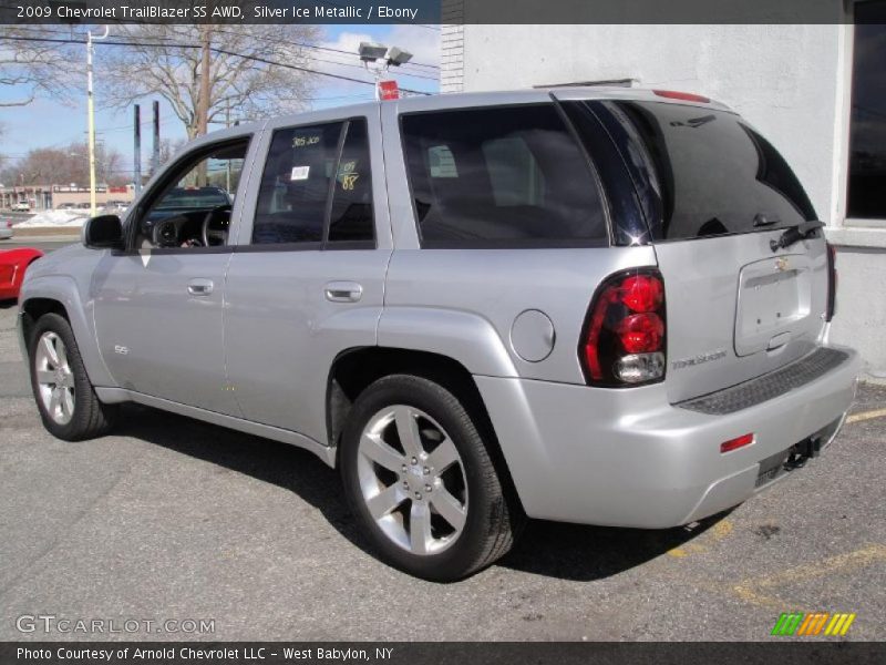 Silver Ice Metallic / Ebony 2009 Chevrolet TrailBlazer SS AWD