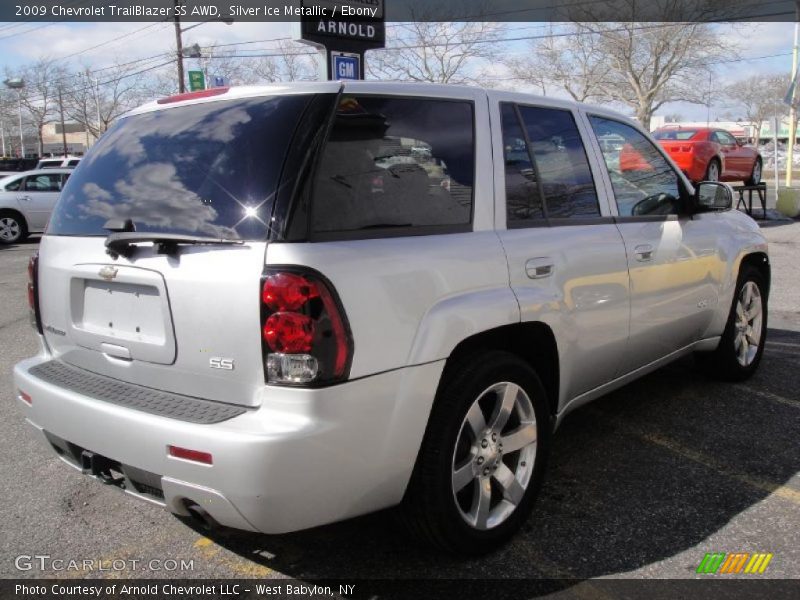 Silver Ice Metallic / Ebony 2009 Chevrolet TrailBlazer SS AWD