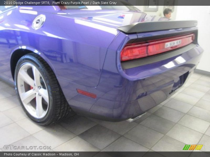 Plum Crazy Purple Pearl / Dark Slate Gray 2010 Dodge Challenger SRT8