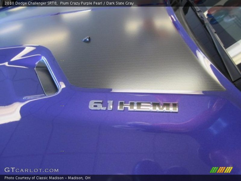 Plum Crazy Purple Pearl / Dark Slate Gray 2010 Dodge Challenger SRT8