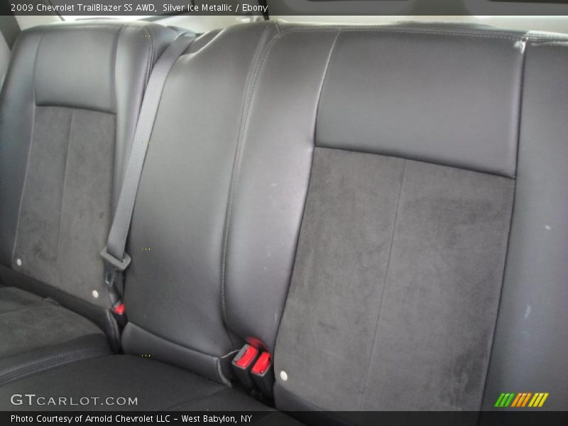 Silver Ice Metallic / Ebony 2009 Chevrolet TrailBlazer SS AWD