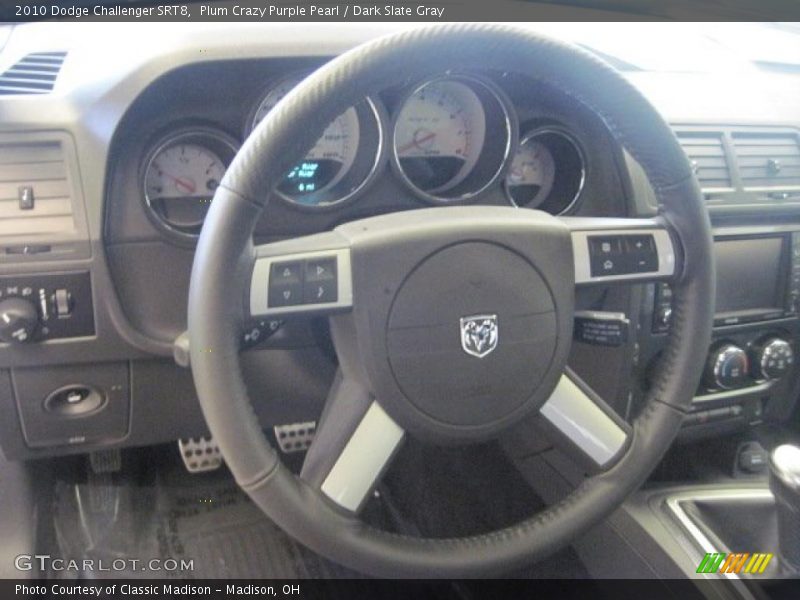 Plum Crazy Purple Pearl / Dark Slate Gray 2010 Dodge Challenger SRT8