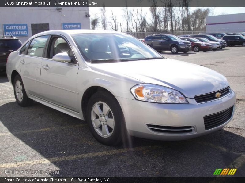 Silver Ice Metallic / Gray 2009 Chevrolet Impala LT