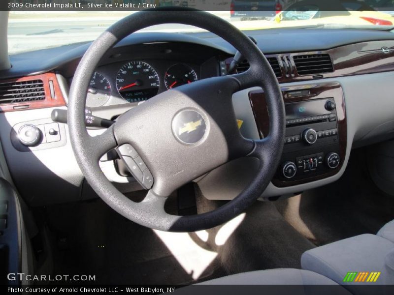Silver Ice Metallic / Gray 2009 Chevrolet Impala LT