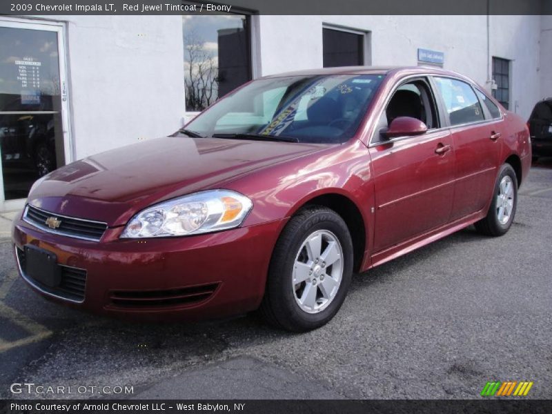 Red Jewel Tintcoat / Ebony 2009 Chevrolet Impala LT