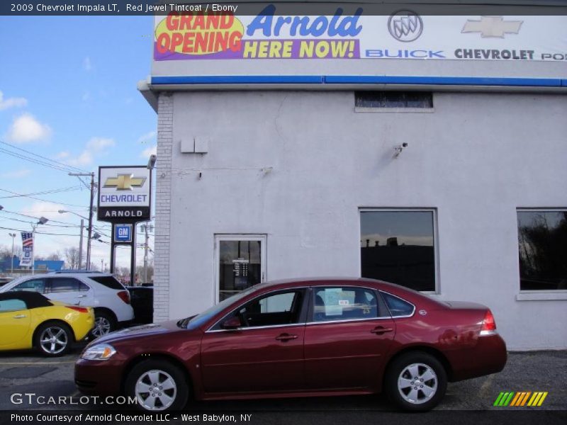Red Jewel Tintcoat / Ebony 2009 Chevrolet Impala LT