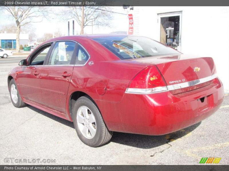 Red Jewel Tintcoat / Ebony 2009 Chevrolet Impala LT