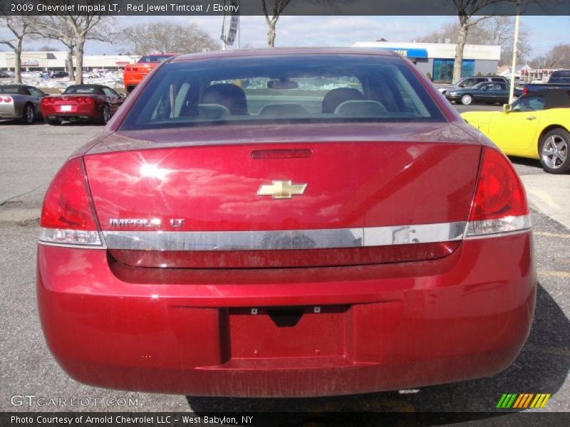 Red Jewel Tintcoat / Ebony 2009 Chevrolet Impala LT