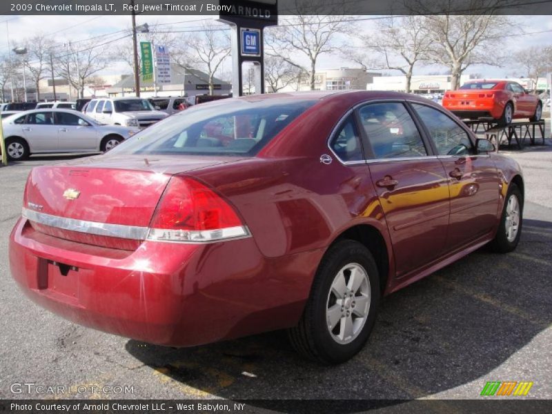 Red Jewel Tintcoat / Ebony 2009 Chevrolet Impala LT