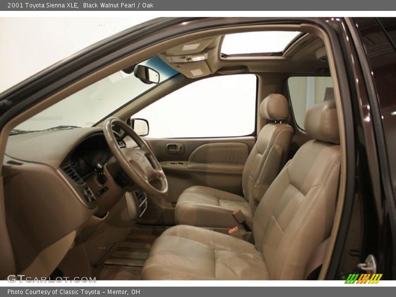 Black Walnut Pearl / Oak 2001 Toyota Sienna XLE