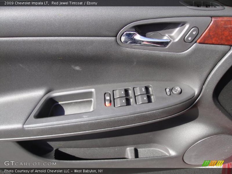 Red Jewel Tintcoat / Ebony 2009 Chevrolet Impala LT