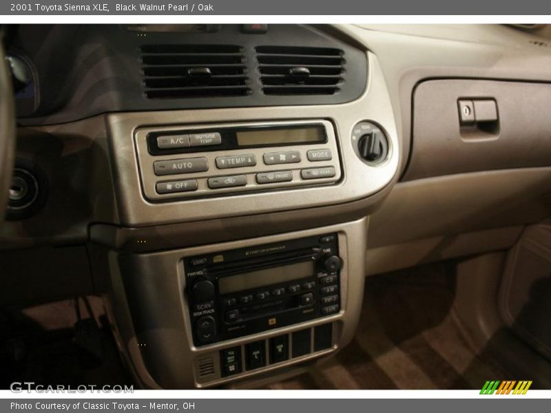 Black Walnut Pearl / Oak 2001 Toyota Sienna XLE