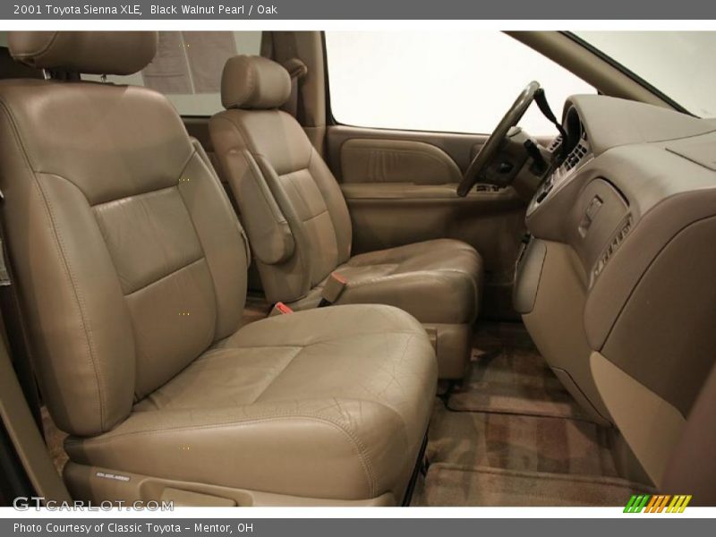 Black Walnut Pearl / Oak 2001 Toyota Sienna XLE