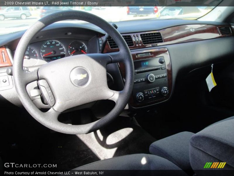 Red Jewel Tintcoat / Ebony 2009 Chevrolet Impala LT