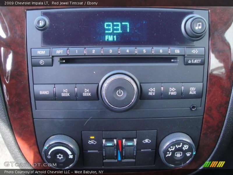Red Jewel Tintcoat / Ebony 2009 Chevrolet Impala LT