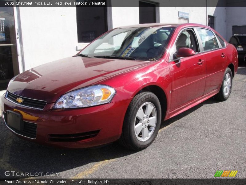 Red Jewel Tintcoat / Neutral 2009 Chevrolet Impala LT