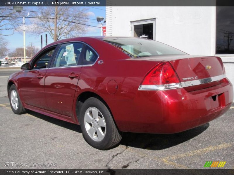 Red Jewel Tintcoat / Neutral 2009 Chevrolet Impala LT