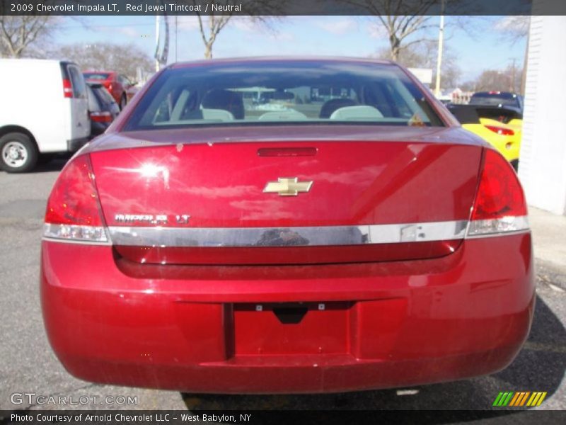 Red Jewel Tintcoat / Neutral 2009 Chevrolet Impala LT