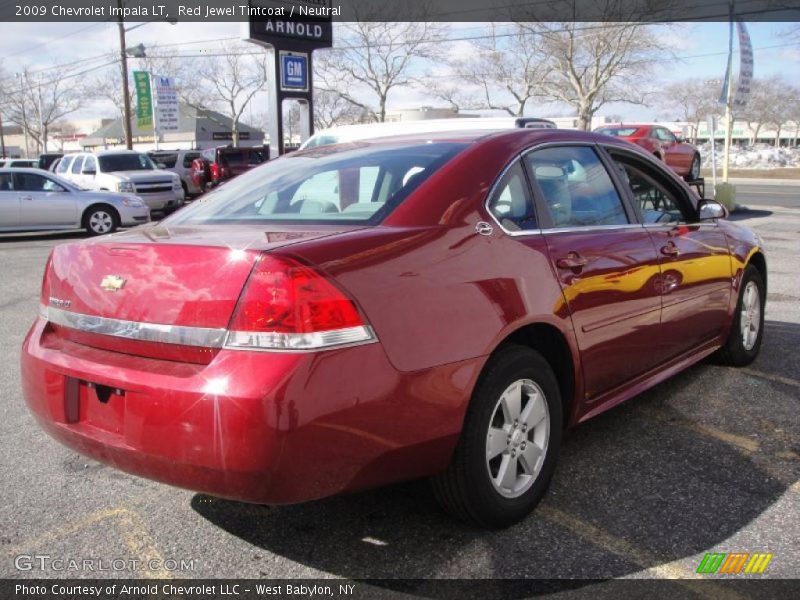 Red Jewel Tintcoat / Neutral 2009 Chevrolet Impala LT