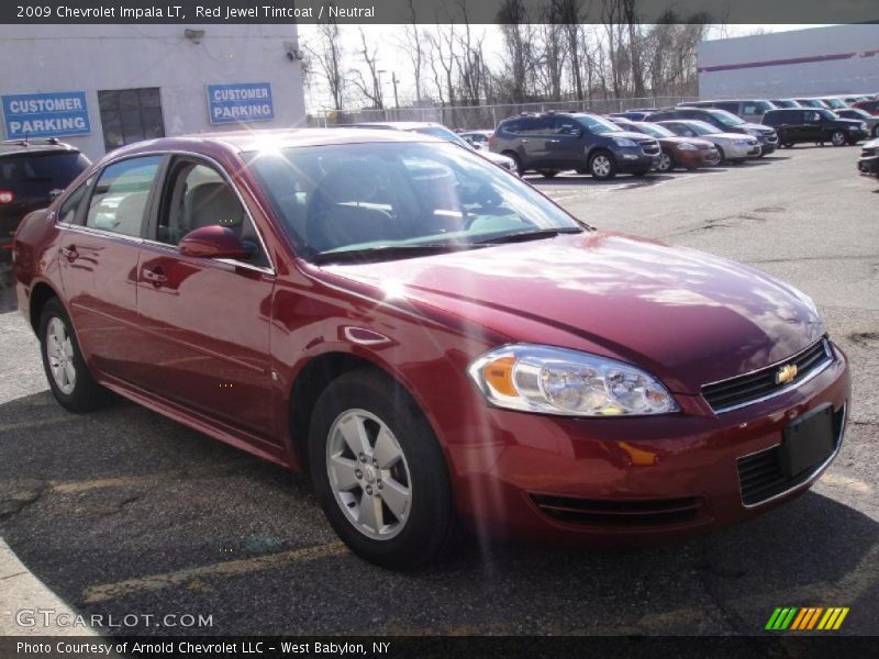 Red Jewel Tintcoat / Neutral 2009 Chevrolet Impala LT