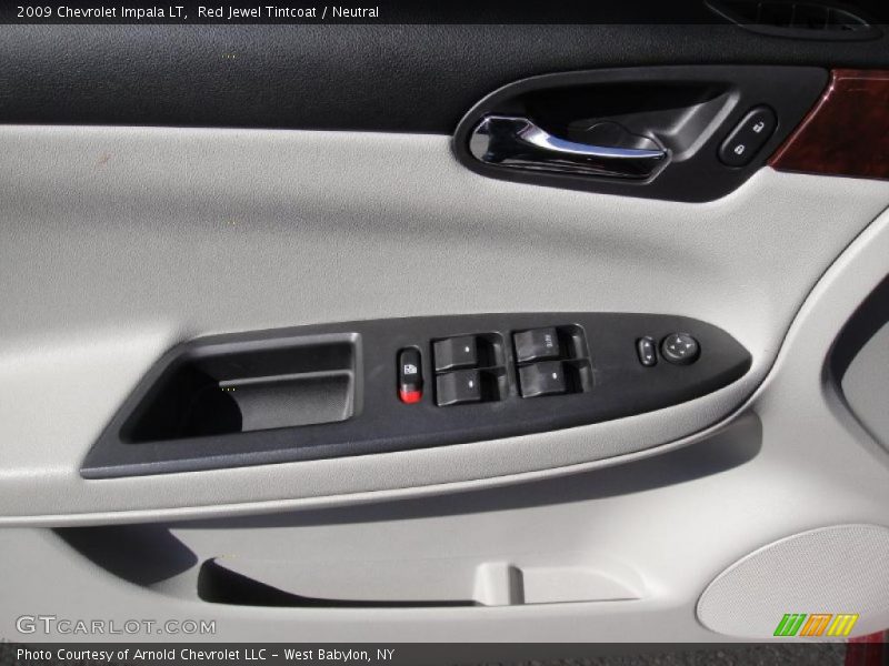 Red Jewel Tintcoat / Neutral 2009 Chevrolet Impala LT