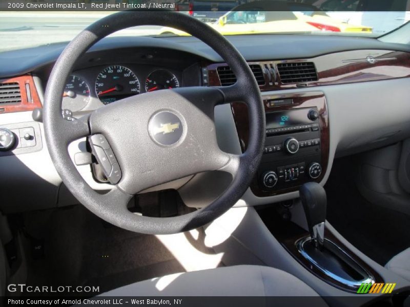 Red Jewel Tintcoat / Neutral 2009 Chevrolet Impala LT