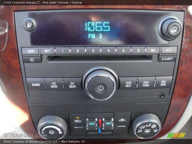 Red Jewel Tintcoat / Neutral 2009 Chevrolet Impala LT