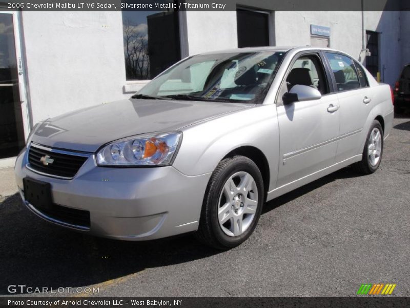 Silverstone Metallic / Titanium Gray 2006 Chevrolet Malibu LT V6 Sedan