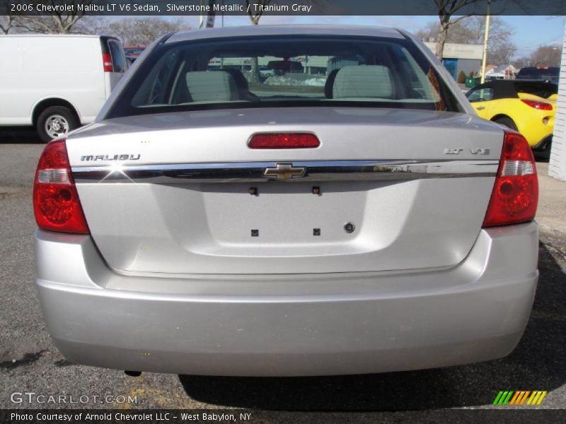 Silverstone Metallic / Titanium Gray 2006 Chevrolet Malibu LT V6 Sedan