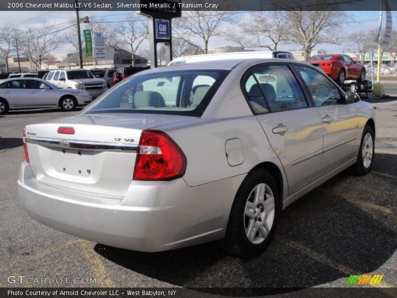 Silverstone Metallic / Titanium Gray 2006 Chevrolet Malibu LT V6 Sedan