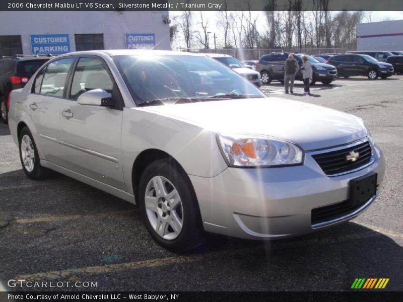 Silverstone Metallic / Titanium Gray 2006 Chevrolet Malibu LT V6 Sedan