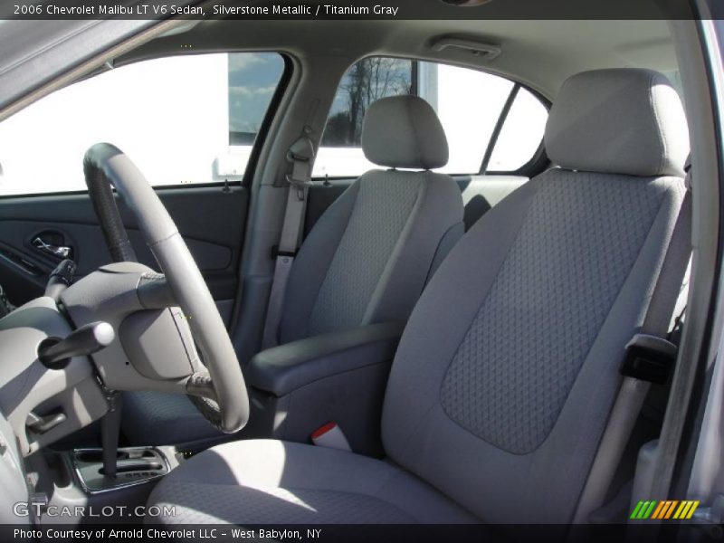 Silverstone Metallic / Titanium Gray 2006 Chevrolet Malibu LT V6 Sedan