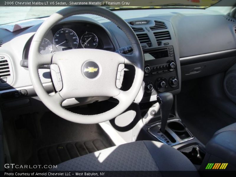 Silverstone Metallic / Titanium Gray 2006 Chevrolet Malibu LT V6 Sedan