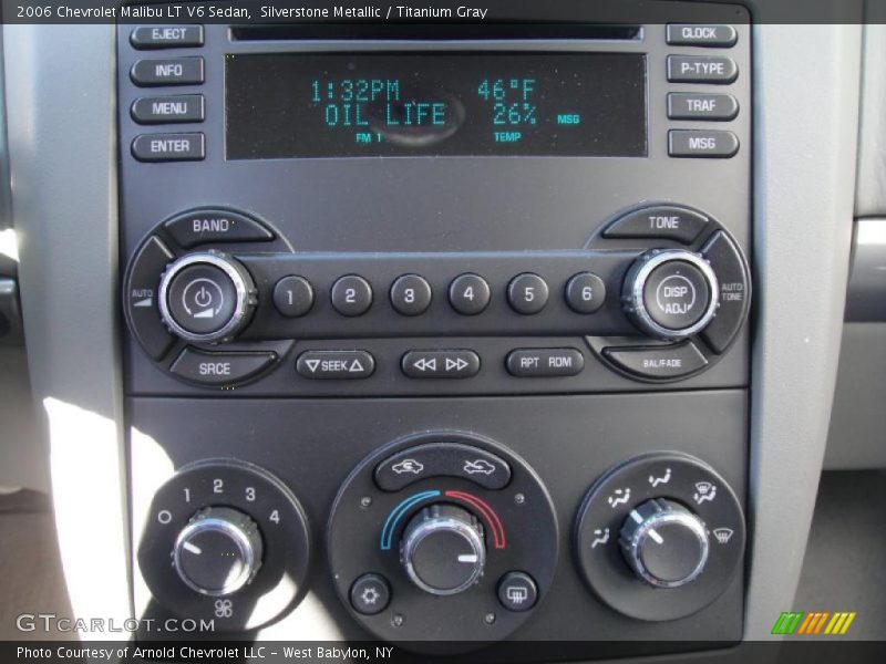 Silverstone Metallic / Titanium Gray 2006 Chevrolet Malibu LT V6 Sedan