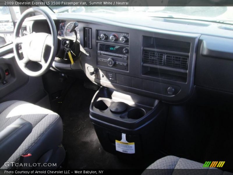 Summit White / Neutral 2009 Chevrolet Express LS 3500 Passenger Van