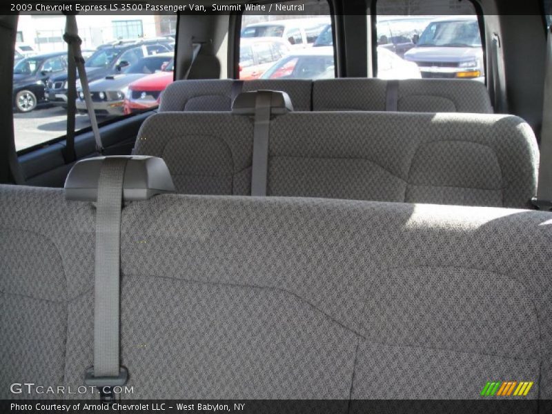Summit White / Neutral 2009 Chevrolet Express LS 3500 Passenger Van