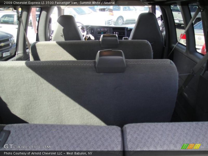 Summit White / Neutral 2009 Chevrolet Express LS 3500 Passenger Van