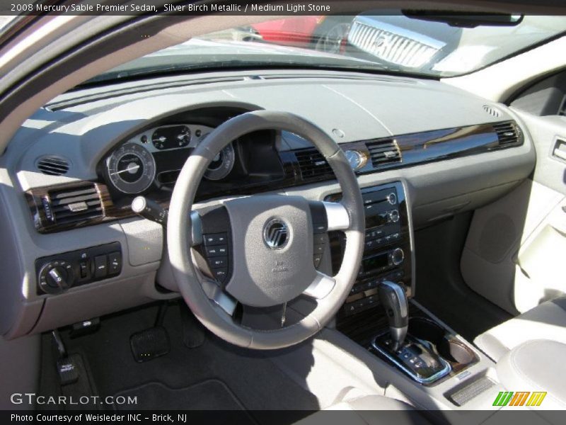 Silver Birch Metallic / Medium Light Stone 2008 Mercury Sable Premier Sedan