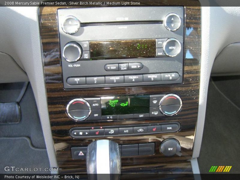 Silver Birch Metallic / Medium Light Stone 2008 Mercury Sable Premier Sedan