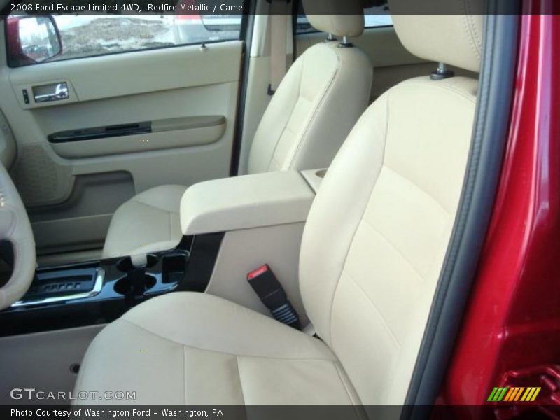 Redfire Metallic / Camel 2008 Ford Escape Limited 4WD