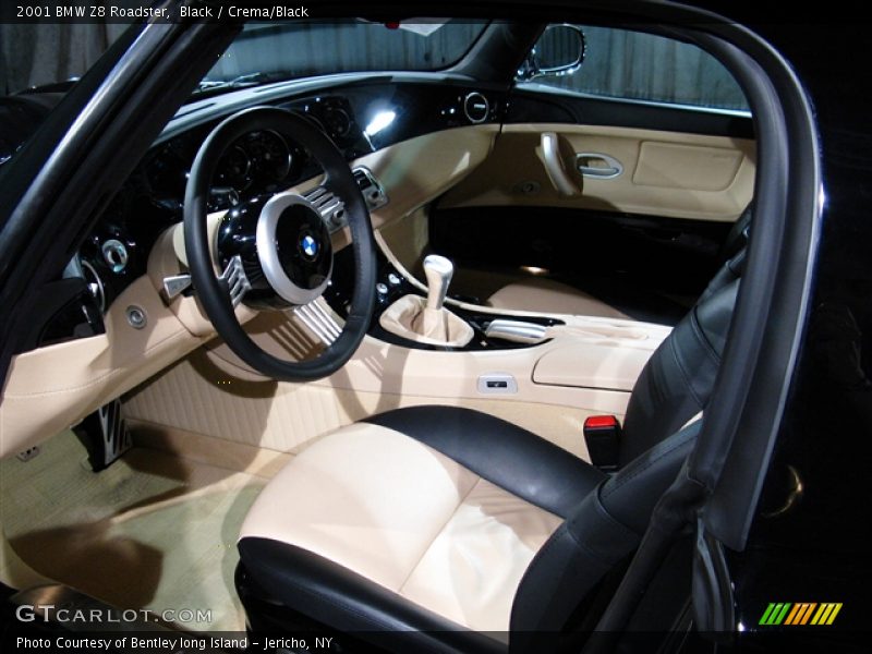 Black / Crema/Black 2001 BMW Z8 Roadster