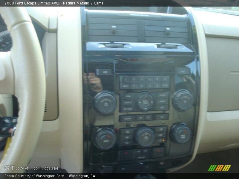 Redfire Metallic / Camel 2008 Ford Escape Limited 4WD