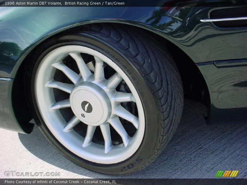 British Racing Green / Tan/Green 1998 Aston Martin DB7 Volante
